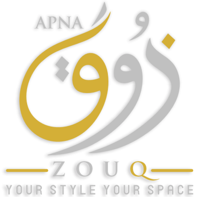 Apna Zouq logo with shadow